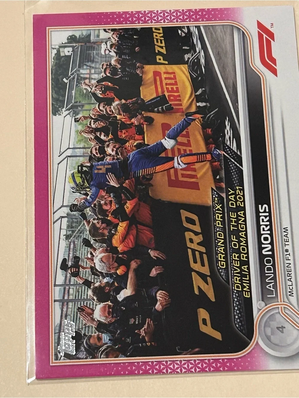 Topps F1 Trading Cards - Lando Norris Oscar Piastri
